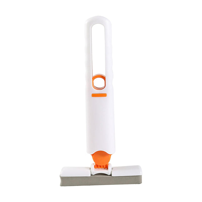 Mini Mop Lightweight Floor Cleaning Hand Free Mops for Home Kitchens Desktop white