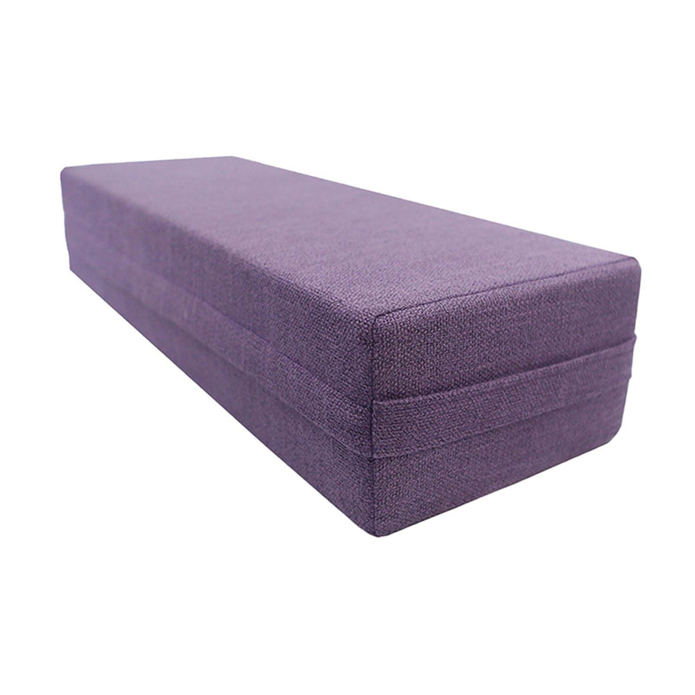 Crofta Yoga Bolster Pillow Women Yoga Accessories Easy to Clean Cushion Violet