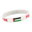 Crofta Palestine Wristband Palestinian Flag Bangle Sport Games Palestinian Bracelet White