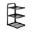 Crofta Pot Storage Rack Cookware Storage Support Adjustable Cookware Stand for Home 3  Layer