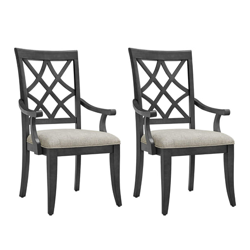 Crofta Wooden Dining Chairs set of 2,Mid Retro Chairs Upholstered