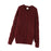 Crofta Women Sweater Knitwear Party Crew Neck Loose Outfits Fashion Knitted Sweater Red