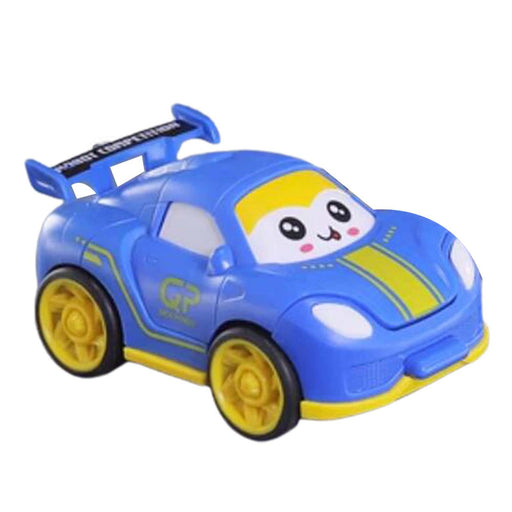 Crofta Deformation Robot Vechile Toys Transformable for Party Toy Travel Boys Girls Blue Car