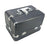 Crofta Aluminum Makeup Case Waterproof Cosmetic Tool Box for Women Girl Makeup Tool black