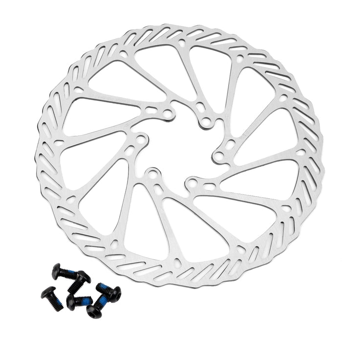 Crofta Stainless Steel 6 Blots 160mm MTB Bike Disc Disk Brake Rotor for Avid G3