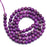 4 mm Fake Purple Charoite Round Loose Beads Strand 15 Inch