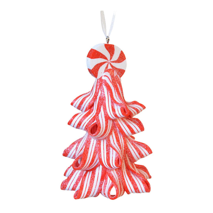 Crofta Xmas Hanging Ornament Christmas Tree Hanging Decoration for Anniversary Home Red