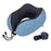 Travel Neck Pillow Memory Foam Prevent Heads from Falling Forward blue