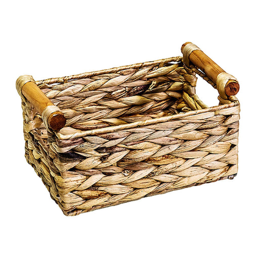 Crofta Storage Basket Decorative Gourd Grass Basket for Patio Table Home Decoration 26cmx18cmx13cm