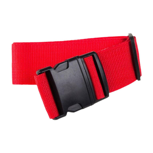 Crofta 2 Meters Suitcase Belt Travel Packing Strap Sturdy with Quick Release Buckle Red