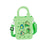 Beach Hole Bag Lightweight Simple Handbag for Women for Dating Travel Street Grass Green