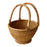 Crofta Rattan Picnic Basket Serving Basket Woven Basket for Wedding Gathering Bread