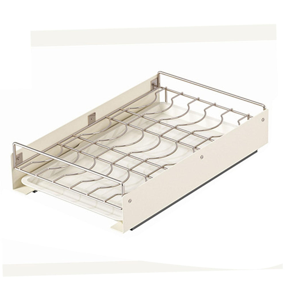 Under Cabinet Organizer Versatile Storage Box for Bathroom Restaurant Pantry Bowl Rack