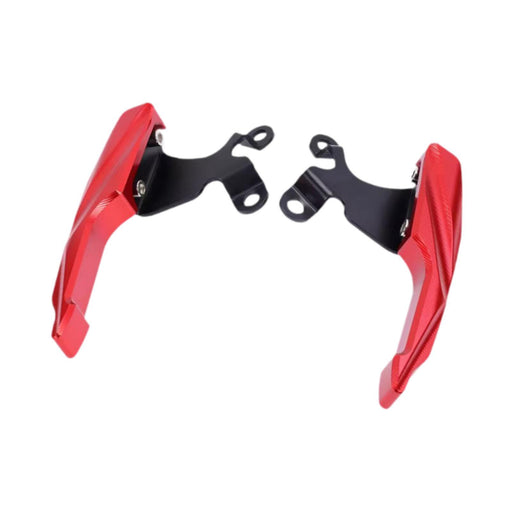 Crofta 1 Pair Modified Parts Rear Armrest Tail for Cbf190 CB190R Lightweight Red