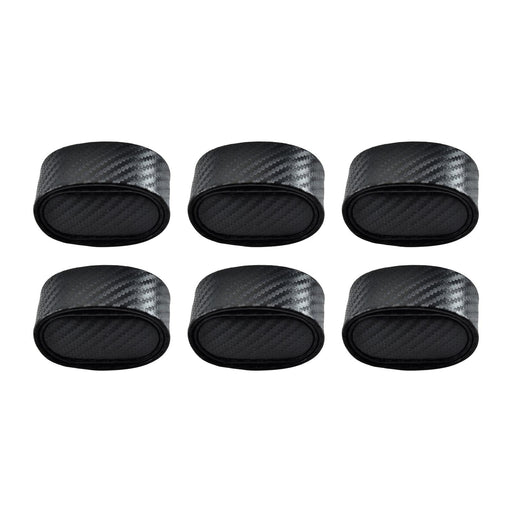 Crofta 6x Watch Pillow Storage Case Cushion for Watch Replacement Display Men Black carbon mat