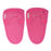 Crofta 2 Pieces Bath Washcloths Skin Exfoliator Glove Shower Body Clean Scrubber Pink