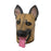 Crofta German Cute Dog Mask Scary Mask for Carnival Halloween Fancy Dress Party