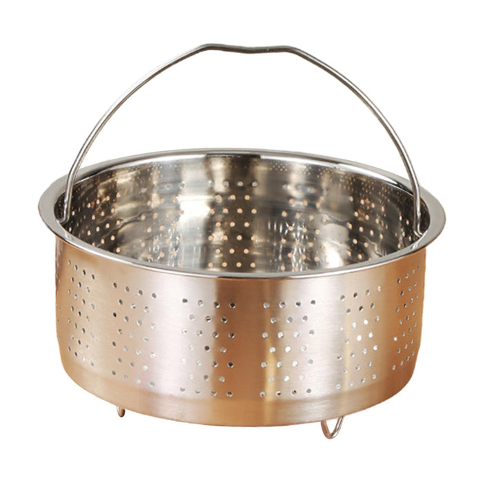 Veggie Steamer Basket Strainer Steamer Insert for Dumpling Dumplings Chicken 17.5x9.5cm