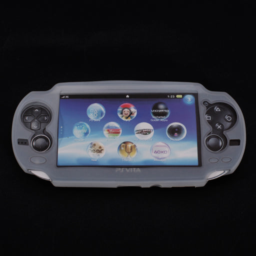 Crofta Silicone Protective Skin Case Cover for Sony PlayStation PS Vita - White