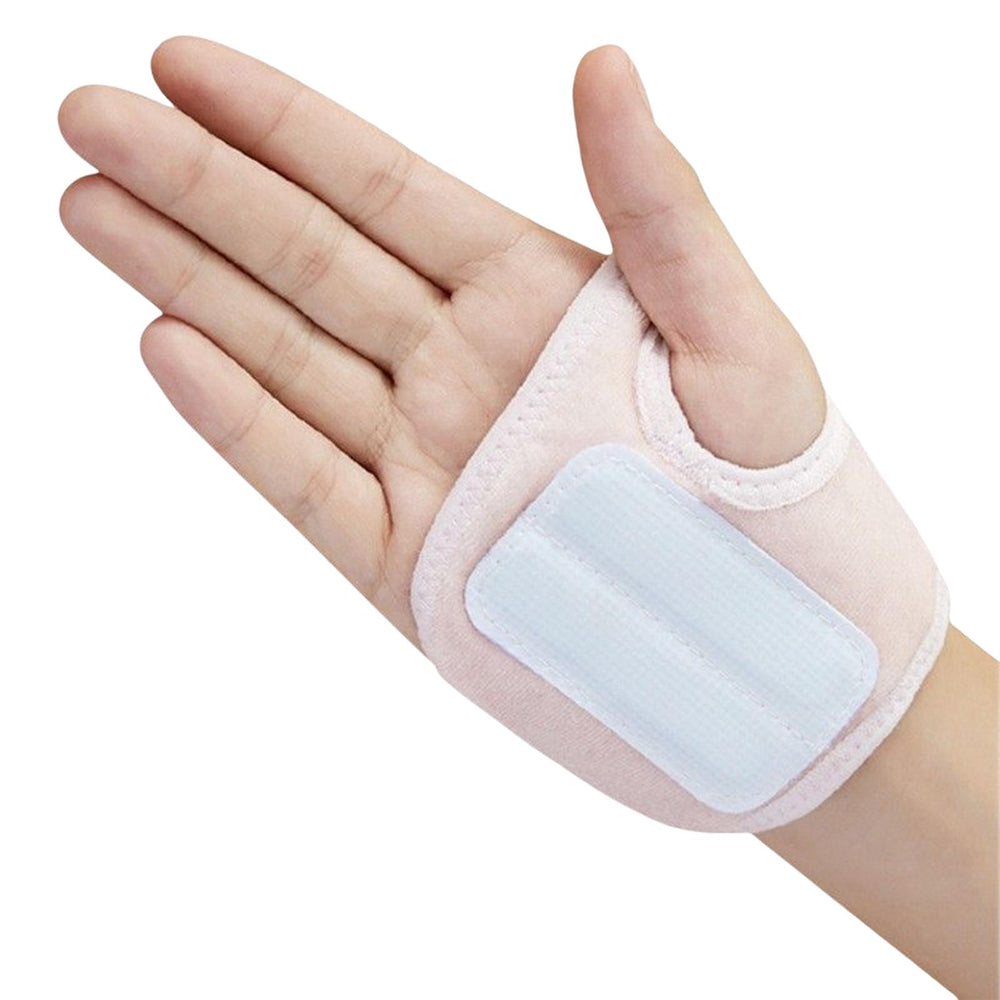 Crofta Writing Posture Correction Tool Handwriting Wrist Brace Children Adjustable Pink Medium