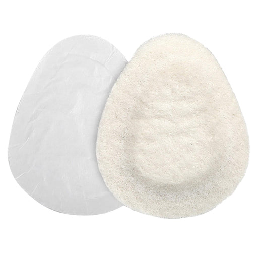 2Pcs Soft Metatarsal Felt Pads 1/4" Thick Sole Support Reduce Pressure White