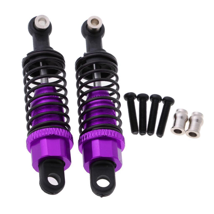 Crofta 1:18 Scale RC Truck 580018 Shock Absorber A949-55 For Wltoys HSP Purple