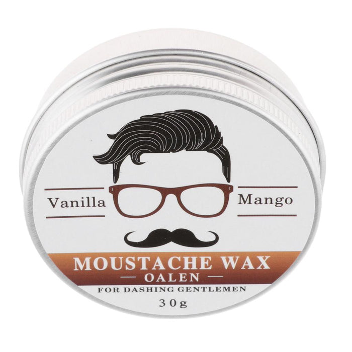 30g Men Beard Balm Conditioner Moustache Wax Grooming Cream Fruit Scent