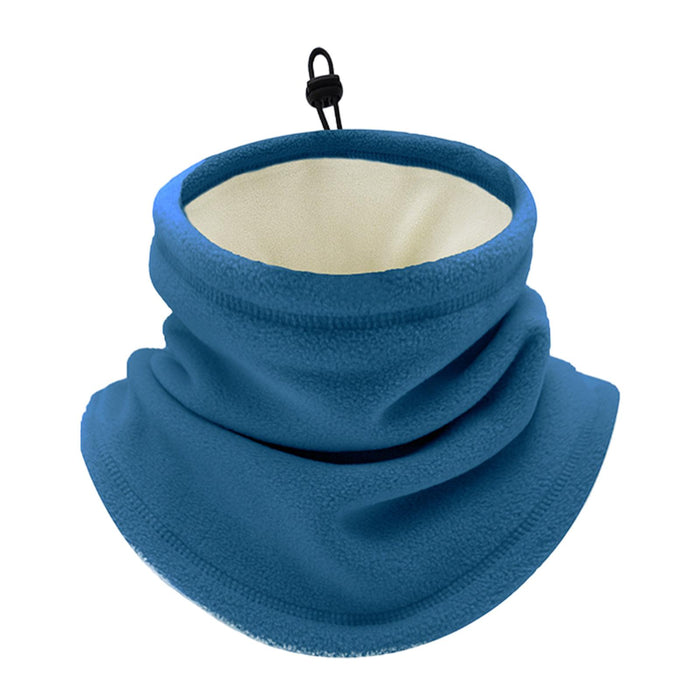 Winter Neck Warmer Gaiter Soft Gifts for Running Snowboarding Outdoor Sports Blue