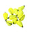 Crofta 6Pcs Yellow Float Foam Strike Indicator Fly Fishing Fisher Lover Accessories