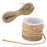 Crofta 2 Pieces 5m/10m Long Jute Burlap Hessian Ribbon Rope for Wedding Pary Decoration