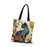 Crofta Women Shoulder Bag Trendy Fashion Canvas Tote Bag for Street Travel Birthday Side Face Cat