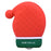 Crofta Christmas Microwave Heating Silicone Hot Water Bottle Bag Red Hat