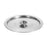 Crofta Wok Lid Cover Stainless Steel Anti Scald Stockpot Lid for Pots Pans Skillets 24cm