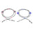 Crofta 2 Pieces Anti-Slip Eyeglasses Chain Rope Spectacles Cord Retainer Strap