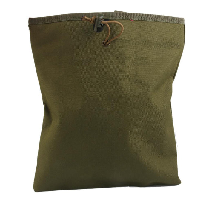 Crofta Nylon Molle Belt Tactical Magazine Dump Drop Utility Pouch Bag Army Green