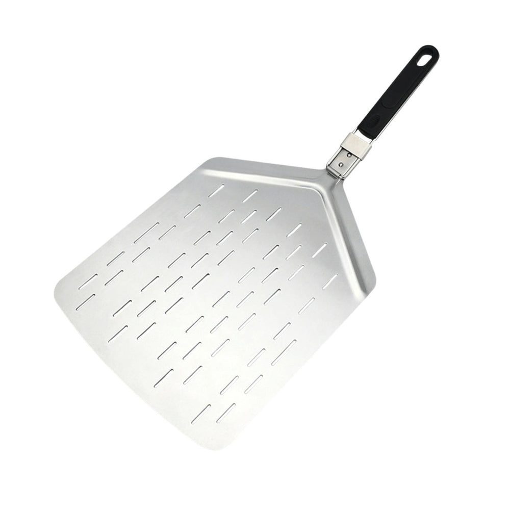 Crofta 430 Stainless Steel Pizza Peel Oven Accessories Pizza Paddle for Pizza Bread Style B