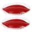 Women's Sexy Silicone Gel Red Lips Shaped Nipple Covers Breast Stickers