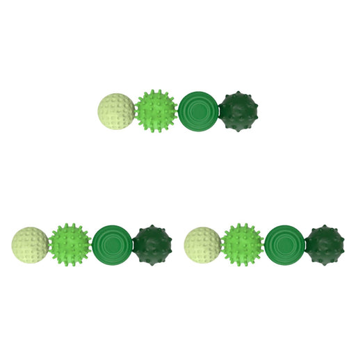 Crofta 12x Sensory Toys Textured Multi Balls Set for Party Favors Children Birthday Green