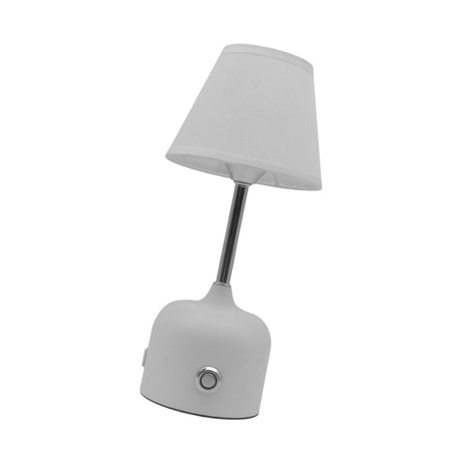 Crofta Touch Table Lamp Home Decoration Practical Bedside Lamp for Hotel Bar Office White Base