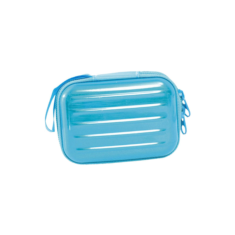 Crofta 12 Grids Essential Oil Holder Case Essential Oil Storage Bag Water Resistant Sky Blue