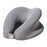 Crofta Memory Foam Travel Neck Pillow Head Cushion Multipurpose Head Support Pillow gray