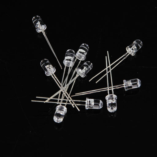 Crofta 10pcs 5mm Infrared IR LED Light Emitting Diode