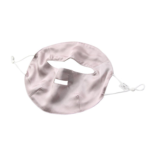 Windproof Ice Silk Sunscreen Mask Summer Reusable Full Face Mask Light Pink