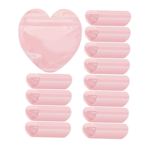 Crofta Heart Shaped Jewelry Bags Jewelry Packaging Bags for Cufflink Small Business 300Pcs