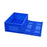 Crofta Foldable Logistics Box Sturdy Storage Container for Household Outdoor Hiking Blue