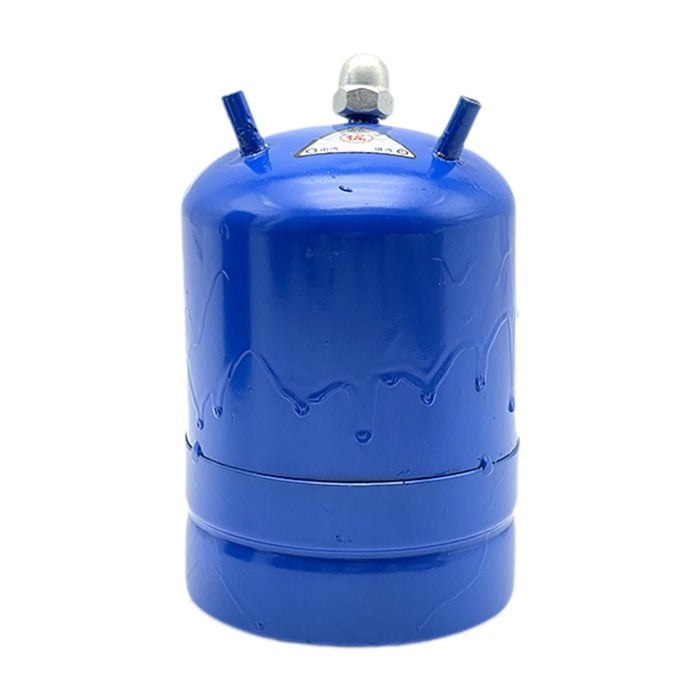 Crofta Welding Oil Pot Premium Gas Valve Oil Pot for DIY Crafts Projects DIY Crafts 17x11cm Blue