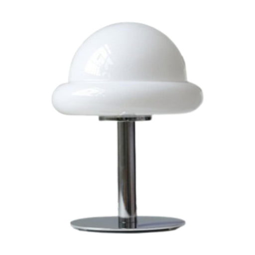 Crofta Lollypop Lamp Ambient Table Lights Glass Bedside Lamp for Dresser Party Home white