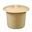 Crofta Portable Spittoon PP Plastic Lightweight Durable for Elderly Women Men Light Yellow