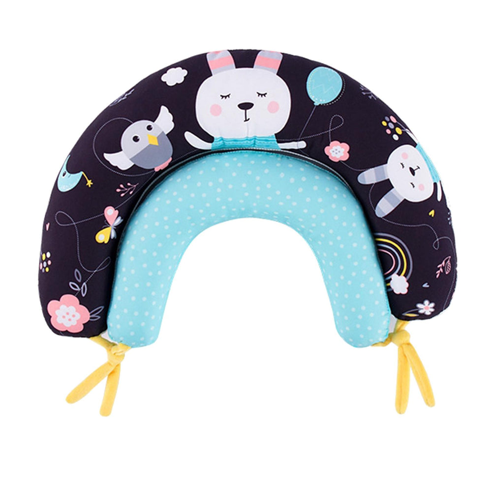 Crofta Baby Developmental Pillow for Infants Crawling Practice Raising Head Rabbit