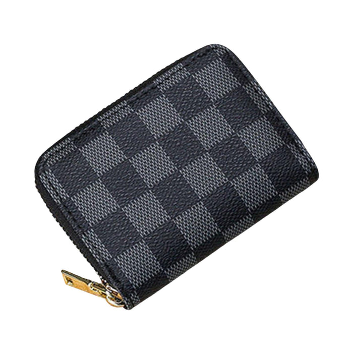 Crofta Credit Card Wallet Large Capacity Multi Function for Men Women Compact Purse Gray